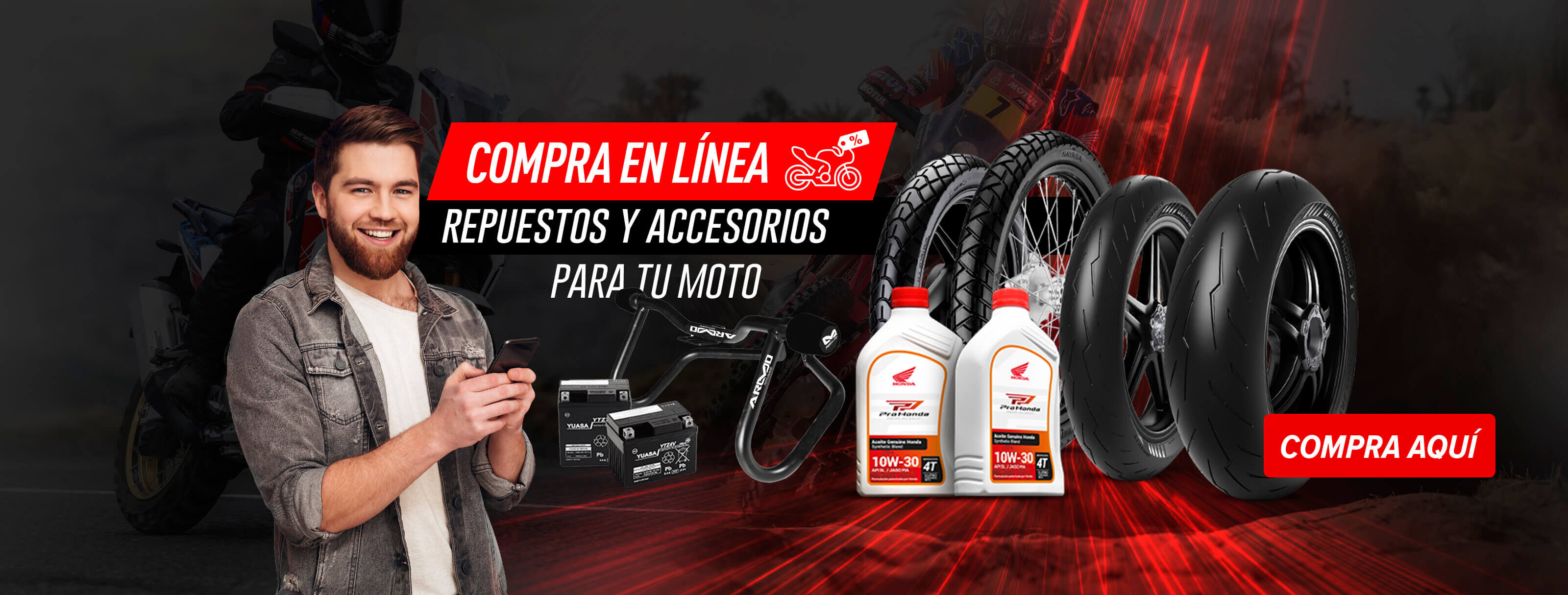 Honda - Compra en línea repuestos y accesorios