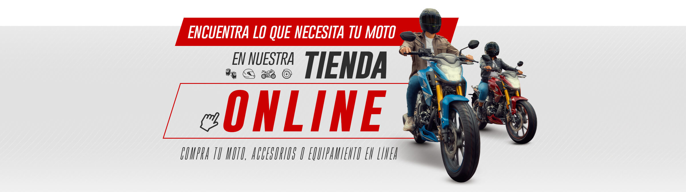 Encuentra lo que necesita tu moto en nuestra Tienda Online